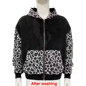 Sweats à capuche Streetwear pour femmes motif solide couleurs personnalisées tissu respirant pour l'hiver Logo avant col à capuche pour le week-end - Product Image 5