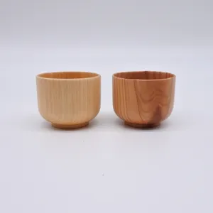 木制手工清酒杯-guinomi maru-出售新型号清酒杯数量更新最新价格