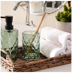 New Design <b>Glass</b> Soap Dispenser <b>Bathroom</b> <b>Accessories</b> Soap Dispenser for Home and Hotel Usage - Product Image 6