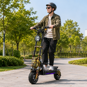 Scooter Eléctrico <span class=keywords><strong>GSPACE</strong></span> MARS GT IP66 Resistente al Agua, 72V 2000W, Potente Scooter Eléctrico de Dos Ruedas con Freno Hidráulico y Gran Autonomía - Product Image 1