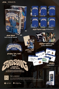 P1HARMONY - [ เพลงเศร้า ] มินิอัลบั้มชุดที่ 7 (เวอร์ชั่น NEMO) อัลบั้มเคป๊อปขายดีที่สุดในเกาหลี - Product Image 4