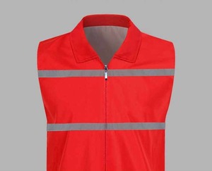 เสื้อกั๊กอเนกประสงค์สำหรับผู้ชายเสื้อใส่ทำงานแบบมีกระเป๋าหลายช่องสำหรับวิศวกรถนนคาร์โก้ตามสั่ง - Product Image 3