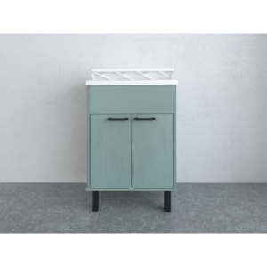 Lavabo extérieur Smeraldo 60x50x85 cm, évier pour buanderie - Product Image 6