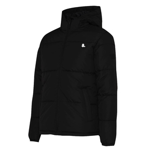 Custom Printed Outdoor <b>Hooded</b> Stand Collar Winter Men Puffer <b>Jacket</b> with Windproof <b>Padded</b> Design for Adults - Product Image 6