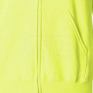 Sudadera con capucha de patrón sólido recién llegado 100% algodón de secado rápido con cremallera para ropa de invierno al aire libre directo de fábrica - Product Image 5