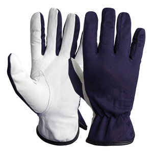 Gants d'assemblage de qualité supérieure, design unique, couleur contrastée blanc et noir, fournisseur OEM ODM, prix d'usine, par KARIMAN MANUFACTURING - Product Image 2