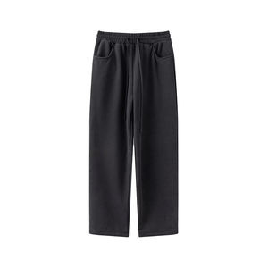 420 grammes coton lourd pantalons de survêtement pour hommes décontracté polaire jambe large pantalons amples pantalons de survêtement personnalisés pour hommes - Product Image 2