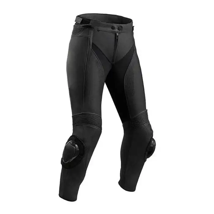 Leder Motorrad Motorrad hose Sport Biker Herren Racing CE Gepanzerte Hose Rindsleder Motorrad hose von NAF