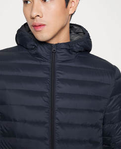 Canvas Mens <b>Waterproof</b> Puffer Down <b>Jackets</b> Hood Puffer <b>Jacket</b> Men Custom Logo Breathable Quilted <b>Padded</b> Outdoor Winter - Product Image 5