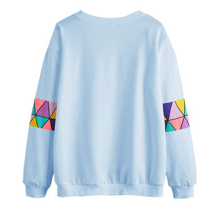 Sweat-shirt d'hiver en polyester/coton unisexe dernier style Patchwork Logo brodé Digital Quick Dry Confortable Street Style - Product Image 1