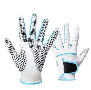 Guantes de Golf de Piel de Cabretta de Alta Calidad, Transpirables, Antideslizantes, Personalizados con Logotipo para Golfistas Profesionales - Product Image 2