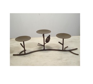 Iron <b>Pinecone</b> Candle Holder - Product Image 6