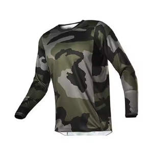 Maillot de course de motocross professionnel personnalisé OEM, maillot d'équipe de moto à séchage rapide, manches longues, respirant - Product Image 5