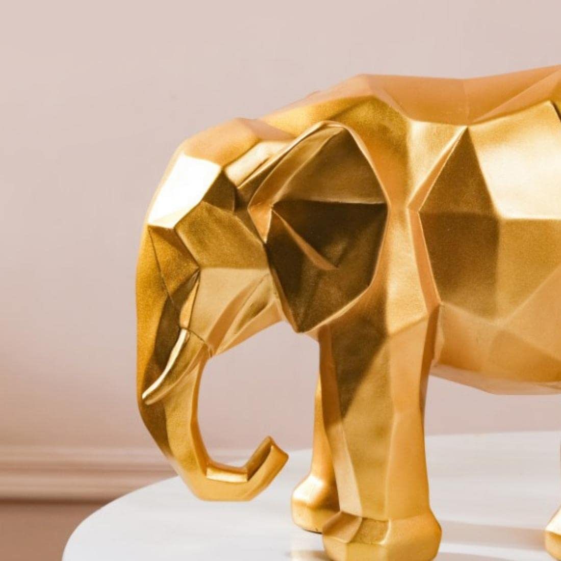 Gold Elephant Sculpture Royal Showpiece Living Room Interior office Home Decor Luxury Model Gift Items Export · image 5