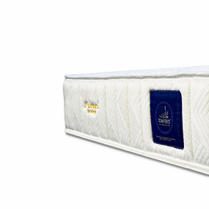 Colchón de muelles de bolsillo OEM Estructura híbrida Suministro de fábrica Hotel Comfort Logotipo personalizado Dormitorio Muebles a granel Uso al por mayor - Product Image 6