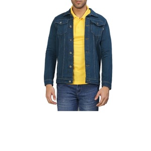 Vente en gros, veste en jean pour homme, vêtements d'extérieur décontractés, veste d'hiver, manteau boutonné, veste en jean surdimensionnée BD - Product Image 5