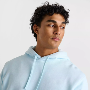 Sudadera con capucha y logotipo frontal bordado Sudadera con capucha con corte recortado Streetwear Sudadera con forro polar suave Premium - Product Image 5