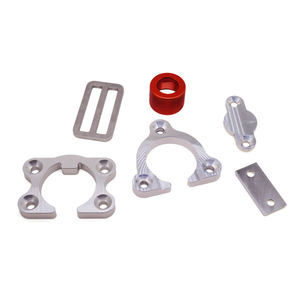 Pièces d'assemblage usinées CNC multi-matériaux Aluminium <span class=keywords><strong>Allo</strong></span>, acier inoxydable Fraisage CNC Composants mécaniques personnalisés - Product Image 6