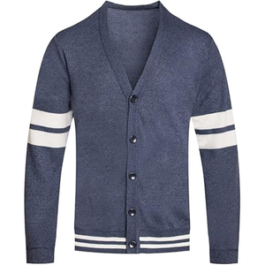 Suéter Cárdigan Unisex Elegante y Cómodo con Cuello en V, Lana/Cachemira Gruesa de Primera Calidad, Ropa Abrigada de Invierno, Opciones Personalizables - Product Image 2