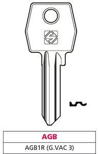 Llave de latón Agb1r (g. Vac 3) Agb - Product Image 1