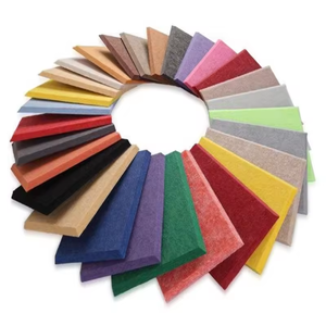 Paneles de poliéster modernos para oficina, <span class=keywords><strong>pantallas</strong></span> acústicas de fibra PET insonorizadas, divisor de escritorio, pantalla de privacidad - Product Image 1