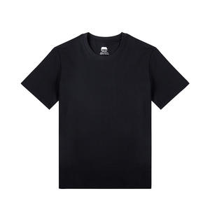 T-shirt surdimensionné à col rond de haute qualité à épaules tombantes 270GSM 100% coton T-shirt personnalisé de taille plus lourd - Product Image 5