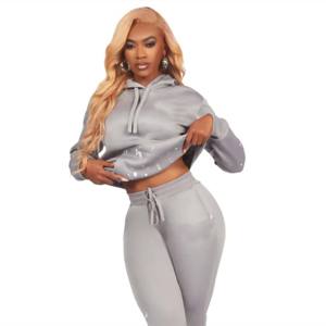 Survêtement empilé personnalisé pour femmes-Design élégant et confortable, idéal pour un usage quotidien et la mode" - Product Image 1