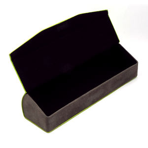 Estuche para gafas con logotipo personalizado en colores brillantes Hecho de cuero PU de alta calidad - Product Image 4