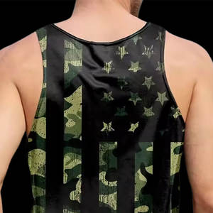 Débardeur de sport décontracté pour homme - T-shirt athlétique respirant à séchage rapide en polyester/coton pour la musculation et l'entraînement - Product Image 5