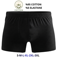 Boxers mi-hauts en coton pour hommes, sans couture, jetables, respirants, tricotés, avec ceinture élastique confortable