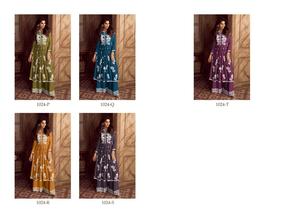 Nouvel ensemble de kurti en rayonne Hevy avec quatre côtés moins Dupaata - Product Image 6