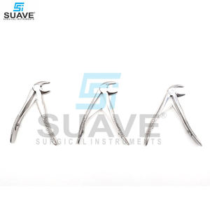 Ensemble de forceps d'extraction dentaire pour molaires supérieures et inférieures, en acier inoxydable, instruments chirurgicaux dentaires manuels de qualité supérieure SUAVE SURGICAL - Product Image 4