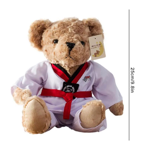 ตุ๊กตาหมีดร.แบร์ ขนาด 23/28 ซม. ของเล่นตุ๊กตาหมีนุ่มนิ่ม สีสันสดใส น่ารัก <span class=keywords><strong>เ</strong></span>หมาะ<span class=keywords><strong>เ</strong></span>ป็นของขวัญวันเกิดหรือวันรับปริญญา - Product Image 3
