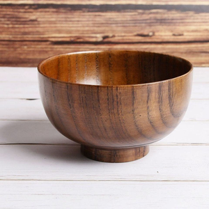 Tazón de Madera al por Mayor, Tazón Tallado en Raíz, Hecho a Mano, Madera Natural Real, Tazón para Servir Dulces - Product Image 1