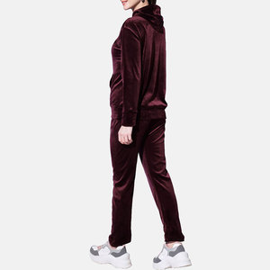 Survêtements en velours pour femmes, décontractés, lourds, respirants, vêtements d'hiver, 100% coton, écologiques, style confortable - Product Image 4