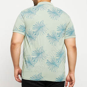 Polo de golf para hombre de alta calidad 100% al por mayor, logotipo y diseño personalizados, tejido de punto informal con patrón sólido - Product Image 4