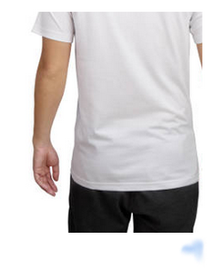 T-shirts personnalisés en vrac de haute qualité 100% coton 180gsm T-shirts à motifs anti-boulochage et sérigraphie en soie - Product Image 3