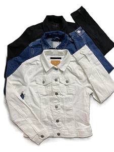 Chaqueta Vaquera Reversible de Invierno para Mujer, de Alta Calidad, Tejida, Transpirable, con Cierre de Botones, Manga Larga de Algodón, Marca Personalizada - Product Image 4