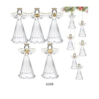 Schneeflocke Anhänger Weihnachts baum Kristall Dekor Weihnachts schmuck für Weihnachten Weihnachts baum Fenster Raum dekoration Home Geschenke