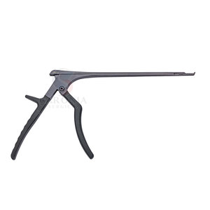 Curette Kerrison manuelle sur mesure de 18 cm, 90 degrés, 2 mm, en acier inoxydable noir, certifiée CE, fabrication pakistanaise, vente chaude - Product Image 2