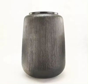 Pot de fleurs en aluminium couleur argent conçu de qualité supérieure taille personnalisée décor de table de salon vase à fleurs - Product Image 5