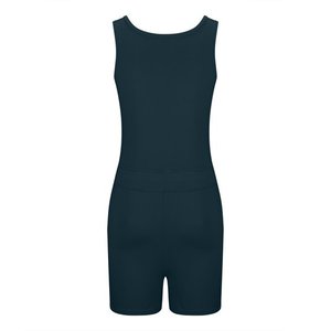 Ensemble Leggings courts + soutien-gorge de sport croisé Survêtement de gymnastique pour femmes - Product Image 3