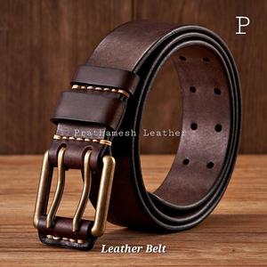 Ceintures en cuir de vachette élégantes et durables pour hommes Vente en gros de haute qualité Différents styles Couleurs Boucles en cuir véritable tendance - Product Image 3