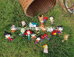 New Arrivals High Quality <b>Handmade</b> Tiny Knitted Crochet Japanese Anime Character Amigurumi <b>Doll</b> Birthday Christmas Gift For Kids - Product Image 6
