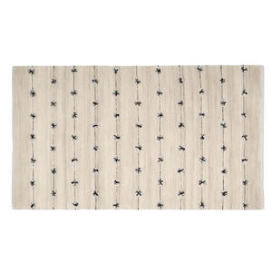 Meilleure vente tapis en coton fait à la main tissage plat Dhurrie motif géométrique conception artistique pour chambres petits appartements Loomed - Product Image 5