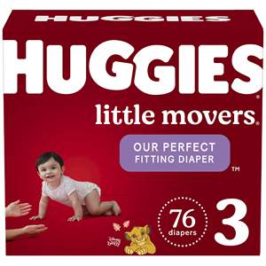 Pañales Huggies Little Movers Baby, Tamaño 3, 68 Ct (Seleccione para más opciones) - Product Image 5