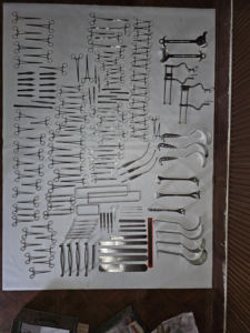 Ensemble de laparotomie de 197 pièces, instruments chirurgicaux en acier inoxydable, manuel, antirouille, passivé, kit chirurgical complet - Product Image 3