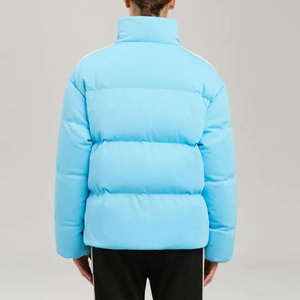 Veste matelassée personnalisée pour homme | Manteau à bulles léger en nylon et coton pour l'hiver - Product Image 6