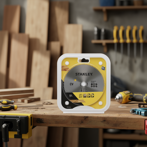 Hoja de sierra circular Stanley de acero para cortes limpios - Product Image 3