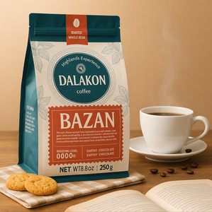 French Roast Premium Caffeinated BITTER Vietnamese 250g/Bag Bulk Arabica Robusta DALAKON OEM ODM Ground <b>Coffee</b> - Product Image 1